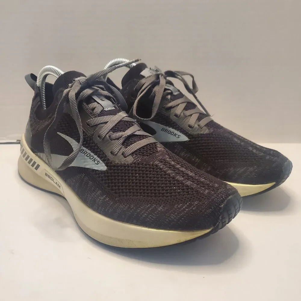 Brooks Bedlam 3 Running Shoes Women’s 8B Black White Sneakers 1203301B012